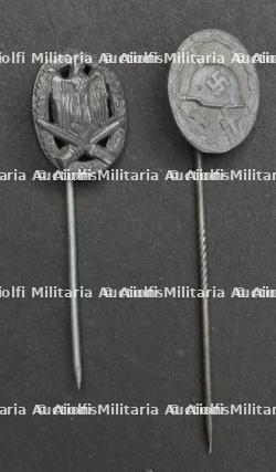 Epingles a cravate allemande. German tie pins. — miniature 2