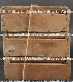 Lot de 3 caisses allemandes 8cm Wurfgranaten 34 — photo 4