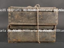 Lot de 2 caisses allemandes 8cm Wurfgranaten 39 — photo 4