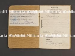 Soldbuch Pionnier. Pioneer Soldbuch.