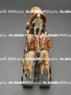 Chariot hippomobile. Horse-drawn carriage. — miniature 5