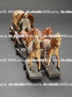 Chariot hippomobile. Horse-drawn carriage. — photo 6
