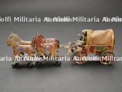 Chariot hippomobile. Horse-drawn carriage. — miniature 7