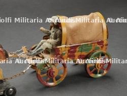 Chariot hippomobile. Horse-drawn carriage. — photo 9