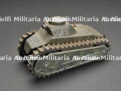 Char militaire. German Military tank.