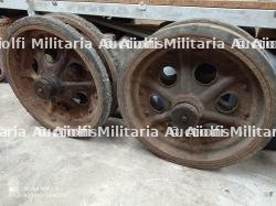 Paire de roues tendeuses de SdKfz 251