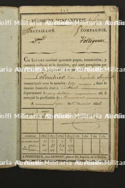 Ensemble de documents du 12ème de Ligne, Espagne — photo 7