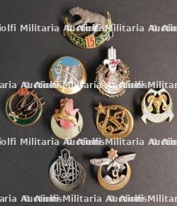 Ensemble insignes Tirailleurs Algériens