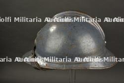 Casque Adrian 1915 infanterie à impact — miniature 9
