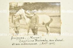 Album photos annoté d'un poilu