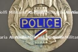 Plaque de fonction d'officier de Police Vichy