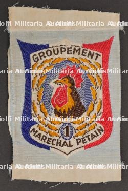 Ensemble d'insignes tissu du groupement 1 CJF — photo 5