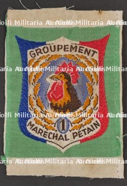Ensemble d'insignes tissu du groupement 1 CJF — miniature 7