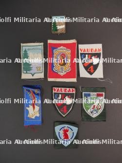 Ensemble d'insignes tissu CJF