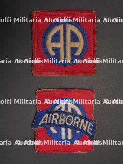 Insignes de la 82ème Airborne.