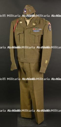 Uniforme d'officier Glider 887 th Airborne Engineer Aviation.
