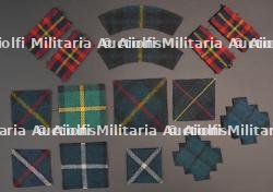 Tartans écossais.