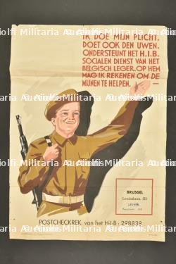Affiche belge.