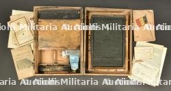 Nécessaire de fabrication pour les journaux clandestin.