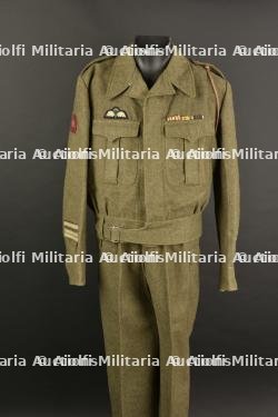 Uniforme SAS Belge après-guerre.