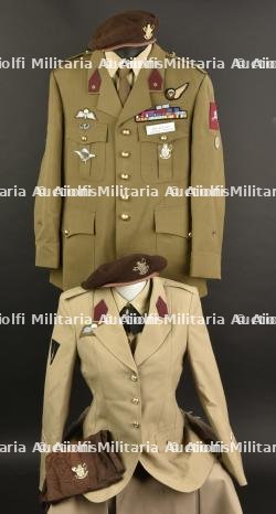 Uniformes commando belge après-guerre.