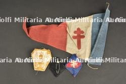 Fanion et insignes France Libre. — photo 2