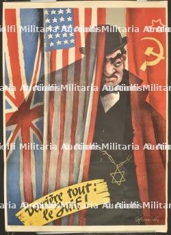 Affiche derrière tout le juif. — photo 1