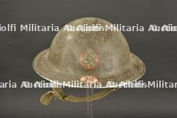 Casque de pompier britannique.