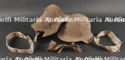 Lot de 2 coques de casques allemands