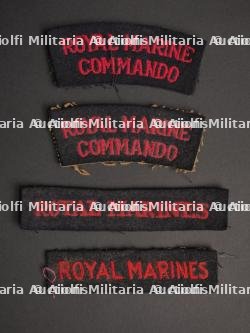 Insignes Royal Marine.