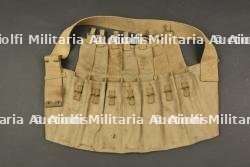 Bandoleer parachutiste pour chargeurs de Sten.