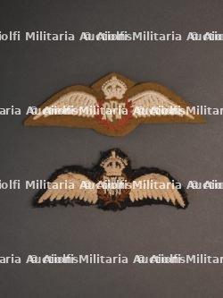 Brevets de pilote de la RAF.