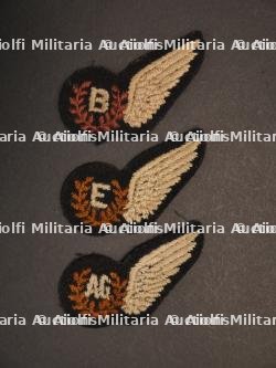 Miniatures de brevets RAF.