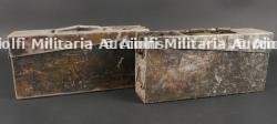 Lot de 2 caisses allemandes MG aluminium