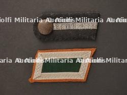 Patte de col. Collar tabs.