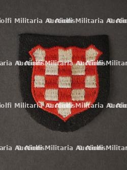 Insigne de manche SS croate.Croatian SS sleeve badge.