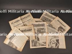 Journaux flamand. Flemish newspapers.