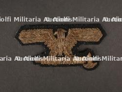Aigle de casquette SS Italien. Italian SS cap eagle.