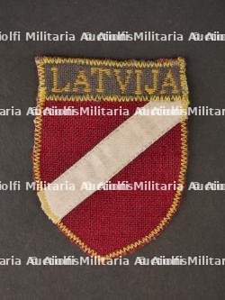 Insigne de manche Latvia.Latvia sleeve badge.