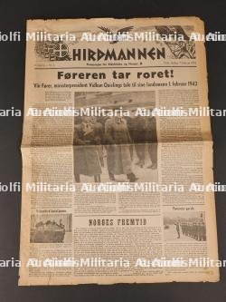 Journal SS Norvégien. Norwegian SS newspaper.
