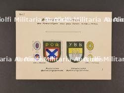 Planche d'insigne POA.