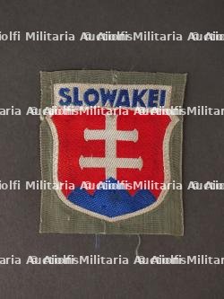 Insigne de manche slovaque.Slovak sleeve badge.