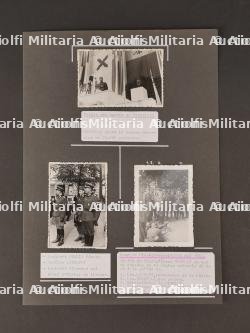 Trois photos originales de la Légion Wallonie. Three original photos of the Walloon Legion.
