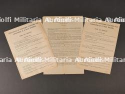 Feuillets d’engagement dans la Légion Wallonie. Enlistment forms in the Walloon Legion.