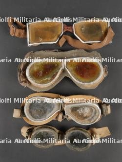 Ensemble de 4 paires de lunettes de pilotes