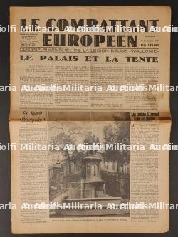 Journal le Combattant Européen. Newspapers The European Fighter.