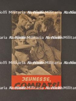 Brochure d’engagement dans la Légion Wallonie.Walloon Legion enlistment brochure.