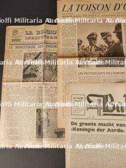 Journaux Belges. Belgian Newspapers. — miniature 2