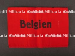Brassard Belgien. Cuff Belgien.