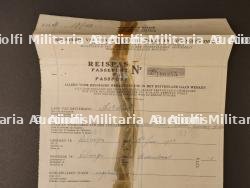 Passeport d’un ouvrier Belge en Allemagne. Passport of a Belgian worker in Germany. — photo 5